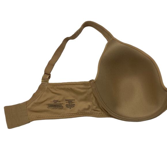 SOMA Embraceable Full Coverage Bra in Beige Size 38DD Bow Opaque Underwire - Picture 6 of 7